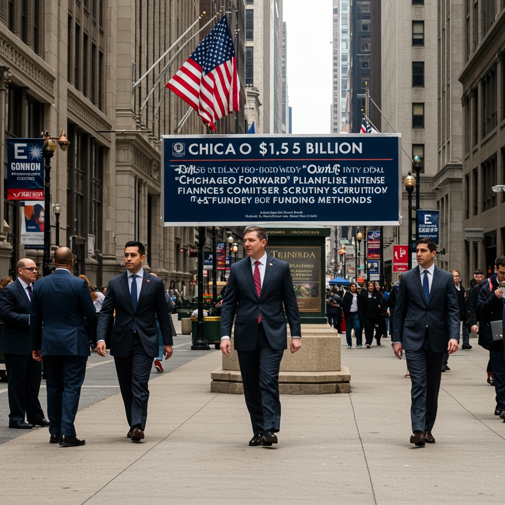 Chicago $1.5 Billion 'Chicago Forward' Plan Faces Intense Finance Committee Scrutiny Over Funding Methods