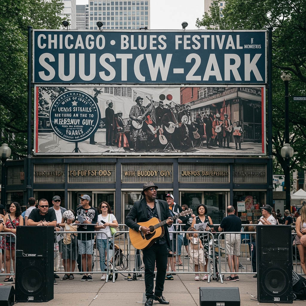 Chicago Blues Festival 2025 Returns to Millennium Park June 6 8 with Buddy Guy, Mavis Staples