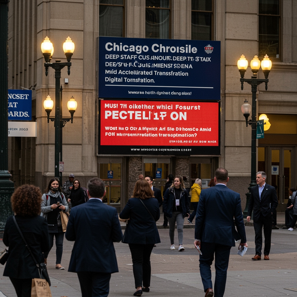 Chicago Chronicle Announces Deep Staff Cuts Amid Accelerated Digital Transformation