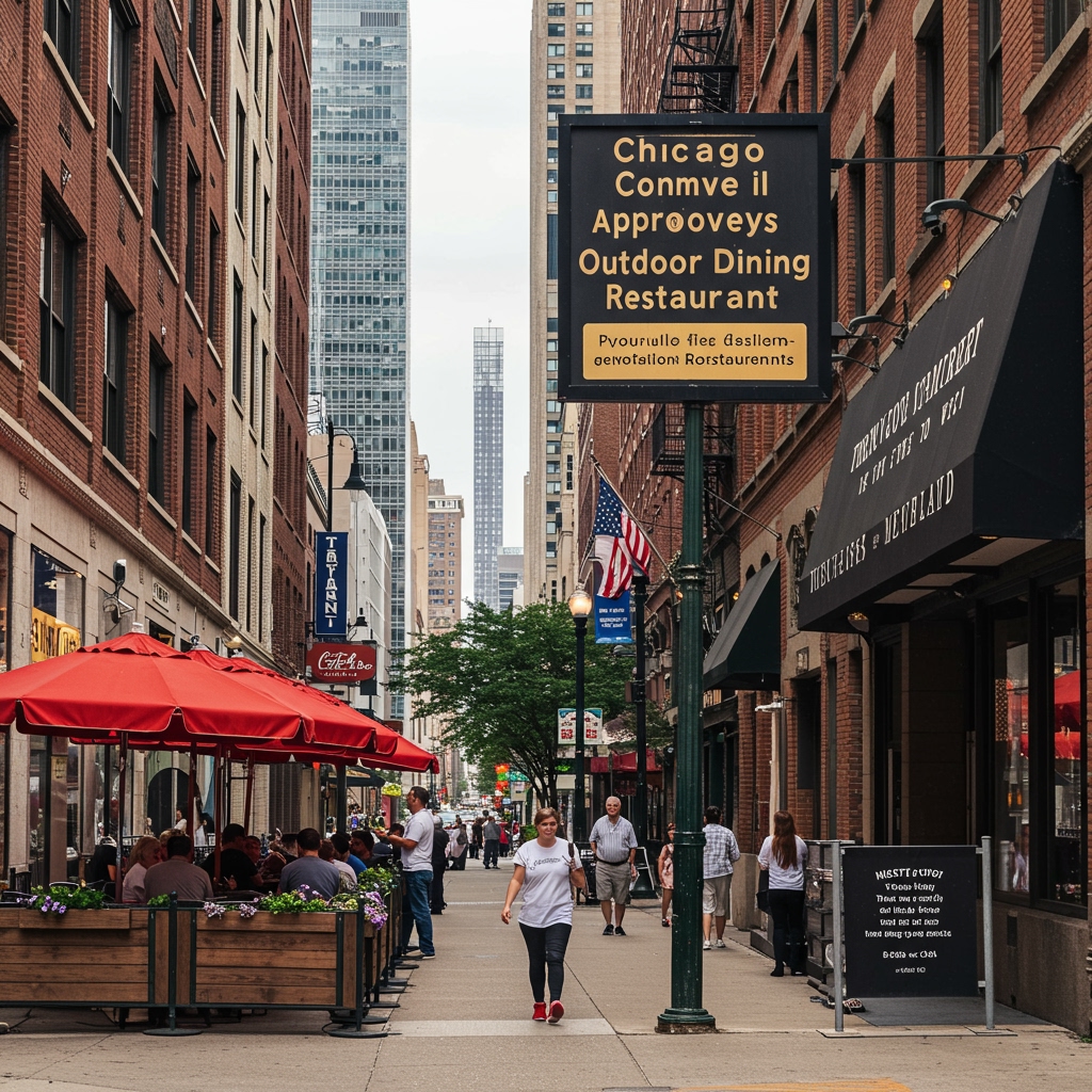 Chicago City Council Approves Permanent Outdoor Dining Law, Offering Stability to Restaurants