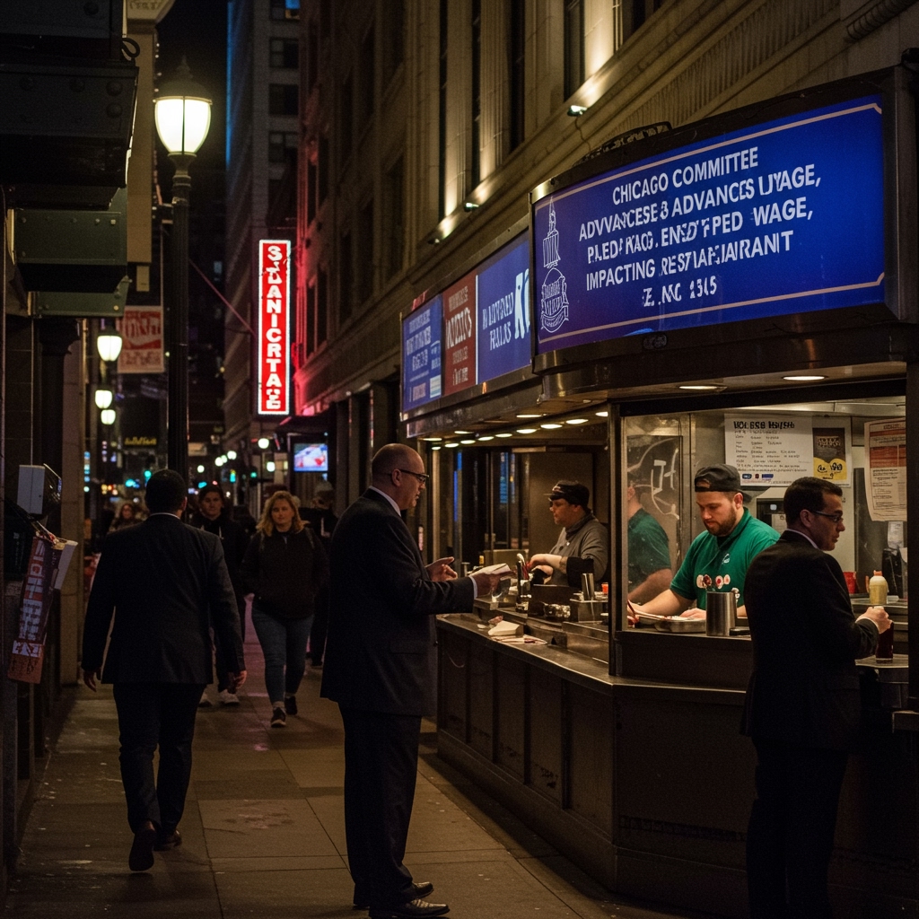 Chicago Committee Advances Plan to End Tipped Wage, Impacting Restaurant Industry