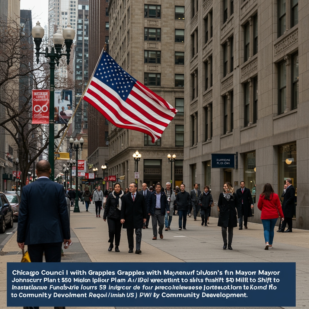 Chicago Council Grapples with Mayor Johnson's Plan to Shift $50 Million Infrastructure Funds to Community Development