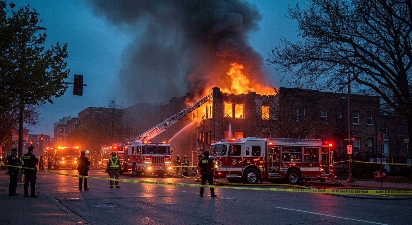 Chicago Fire: Fatal Austin Blaze, Killing Pregnant Woman and Child, Followed Reports of Gunshots