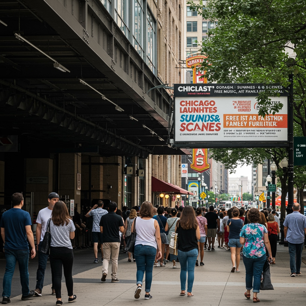 Chicago Launches 'Summer Sounds & Scenes' Festival: Free Music, Art & Family Fun Unveiled