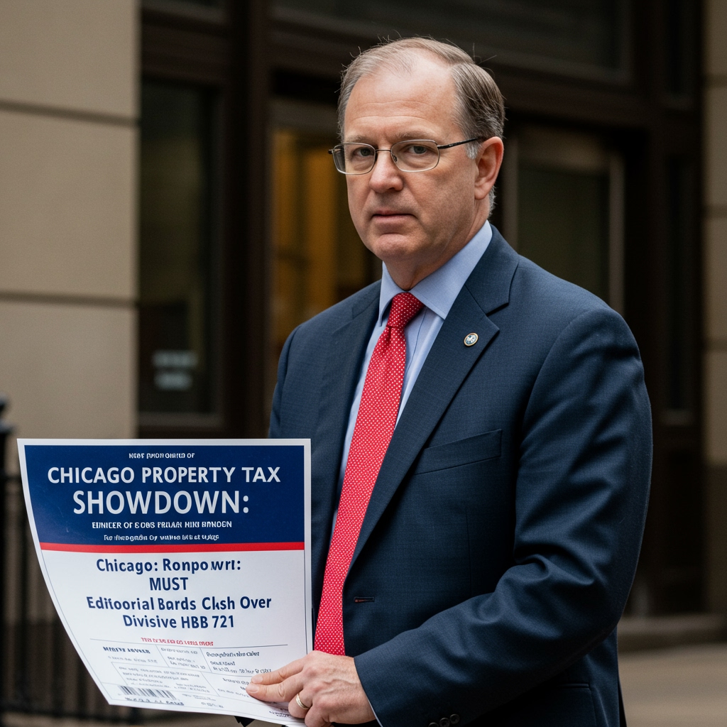 Chicago Property Tax Showdown: Editorial Boards Clash Over Divisive HB 721