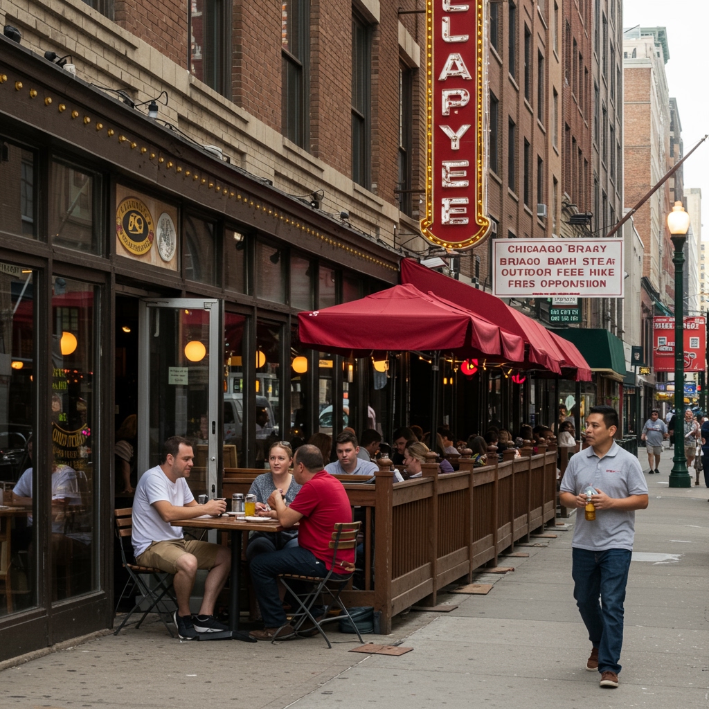 Chicago Restaurants Brace for Steep Outdoor Dining Fee Hike Amid Fierce Opposition