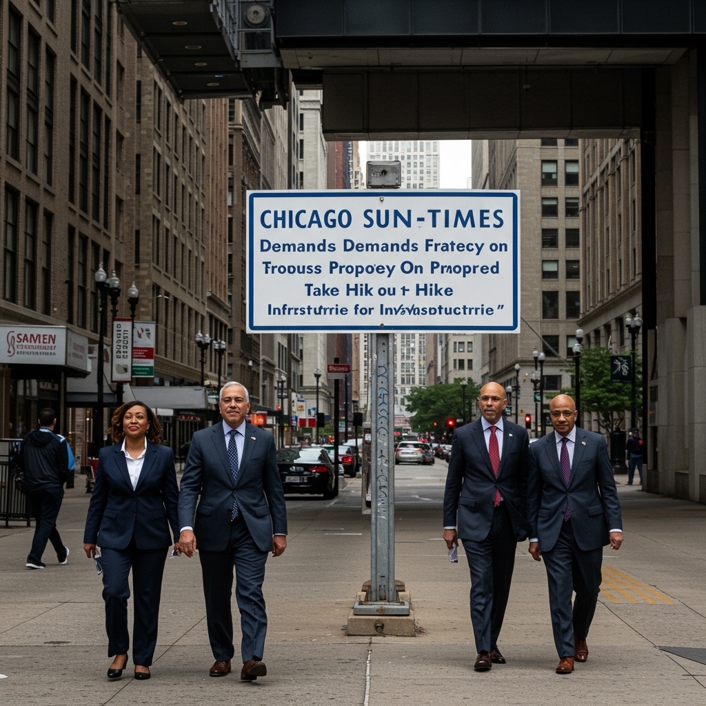 Chicago Sun Times Demands Transparency on Proposed Property Tax Hike for Infrastructure