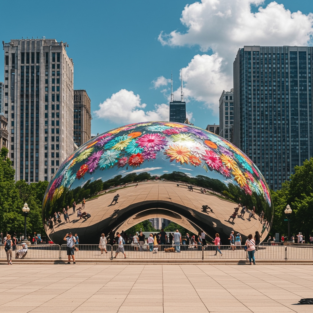 Chicago's Millennium Park to Host 'Sculpture Bloom' Major Summer Art & Performance Event