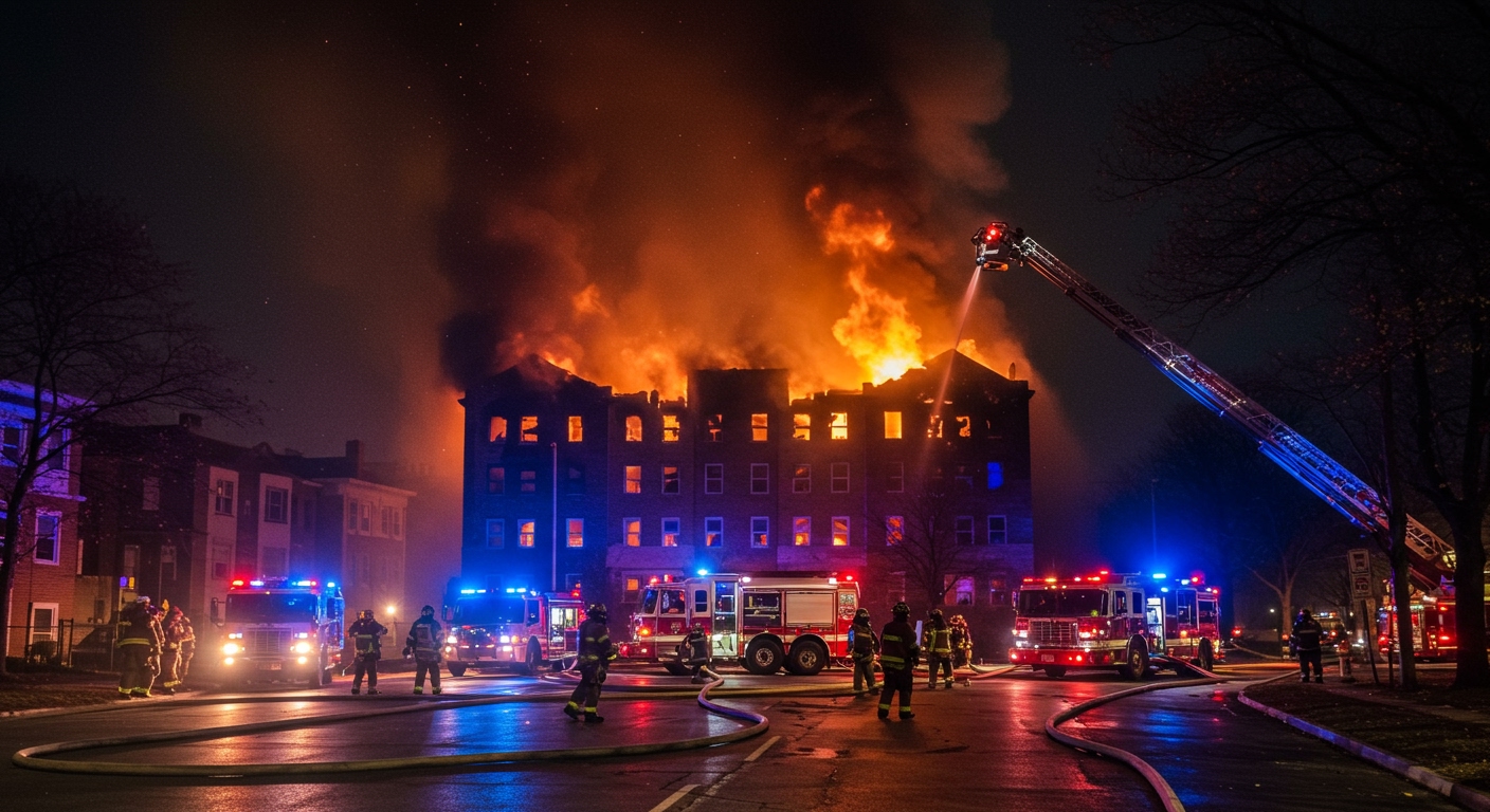 Four Dead in 'Suspicious' Chicago Apartment Fire: Austin Neighborhood Rocked by Deadly Early Morning Blaze