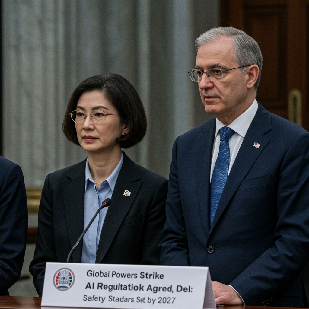 Global Powers Strike Landmark AI Regulation Deal: Framework Agreed, Safety Standards Set by 2027