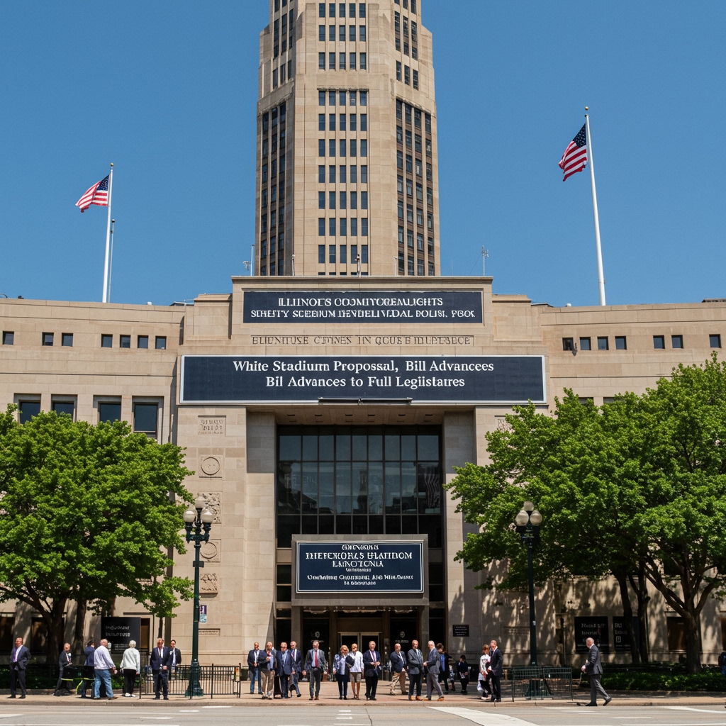 Illinois Committee Greenlights White Sox Stadium Funding Proposal, Bill Advances to Full Legislature