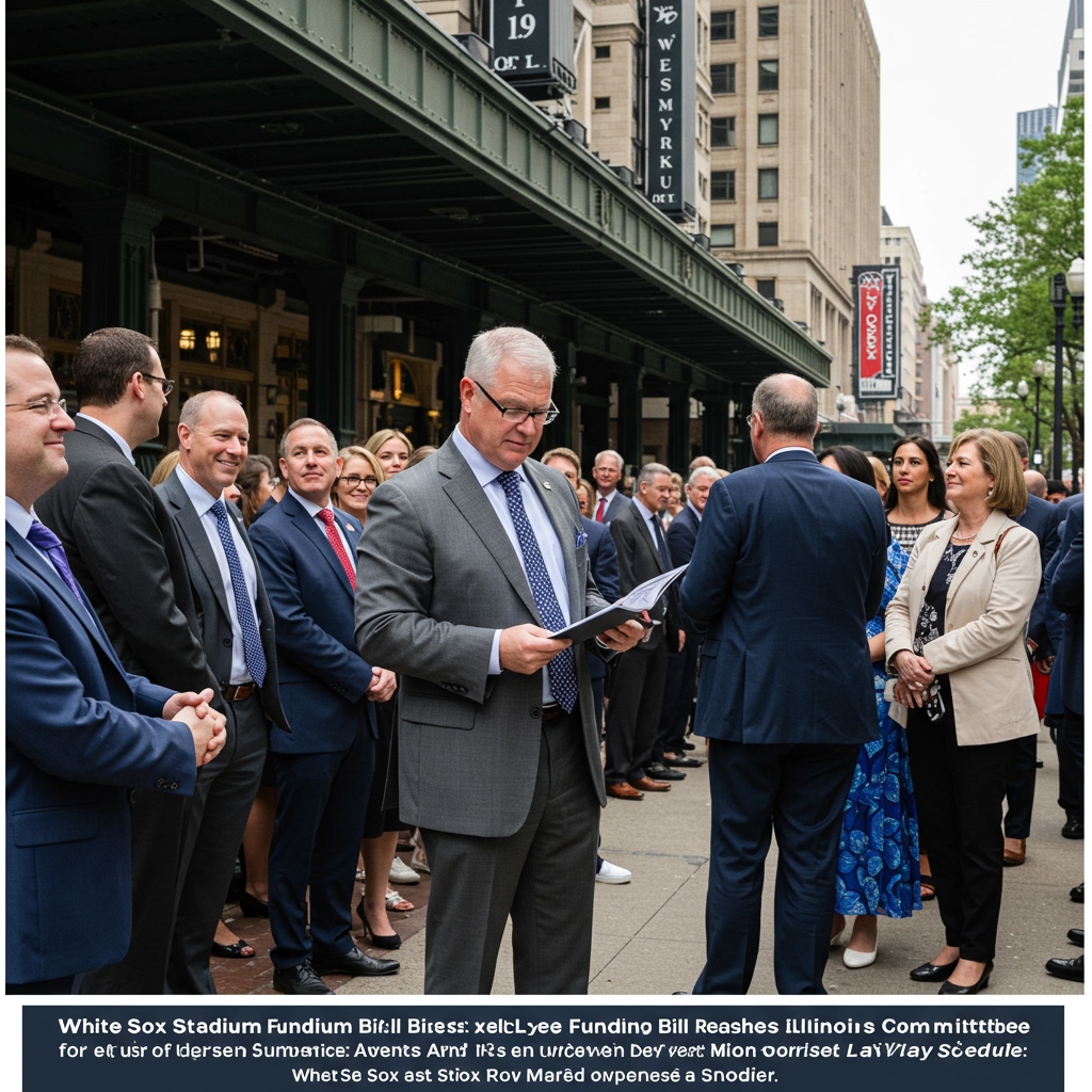 White Sox Stadium Funding Bill Reaches Illinois House Committee Amidst Late May Debate Schedule