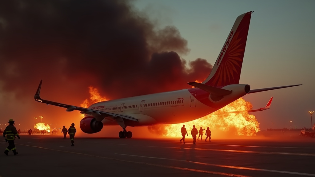Air India Flight from Hong Kong to Delhi Suffers Fire After Landing, Passengers Safe