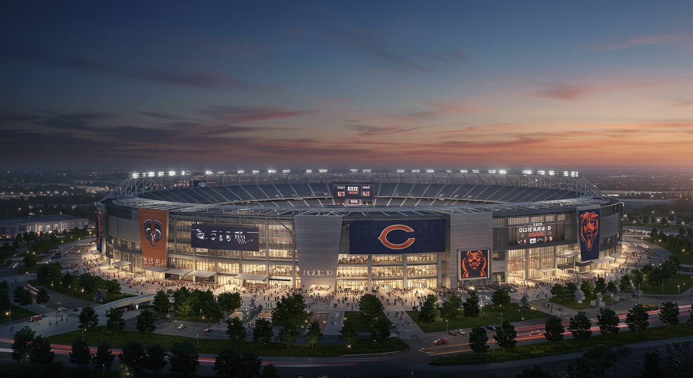 Chicago Bears Gauge Fan Interest and Financial Readiness with Detailed Stadium Survey Amidst Arlington Heights Focus