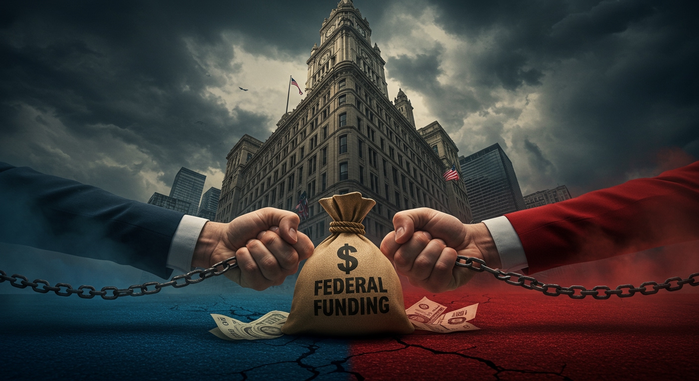 Chicago Launches Legal Challenge Against Trump Administration Over Federal Funding for 'Welcoming Cities'