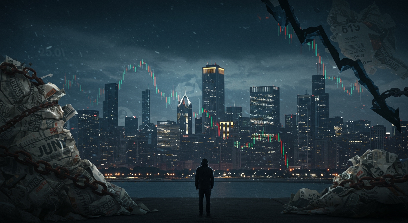 Chicago's Financial Woes Deepen Amidst Leadership Scrutiny and Looming Deficits