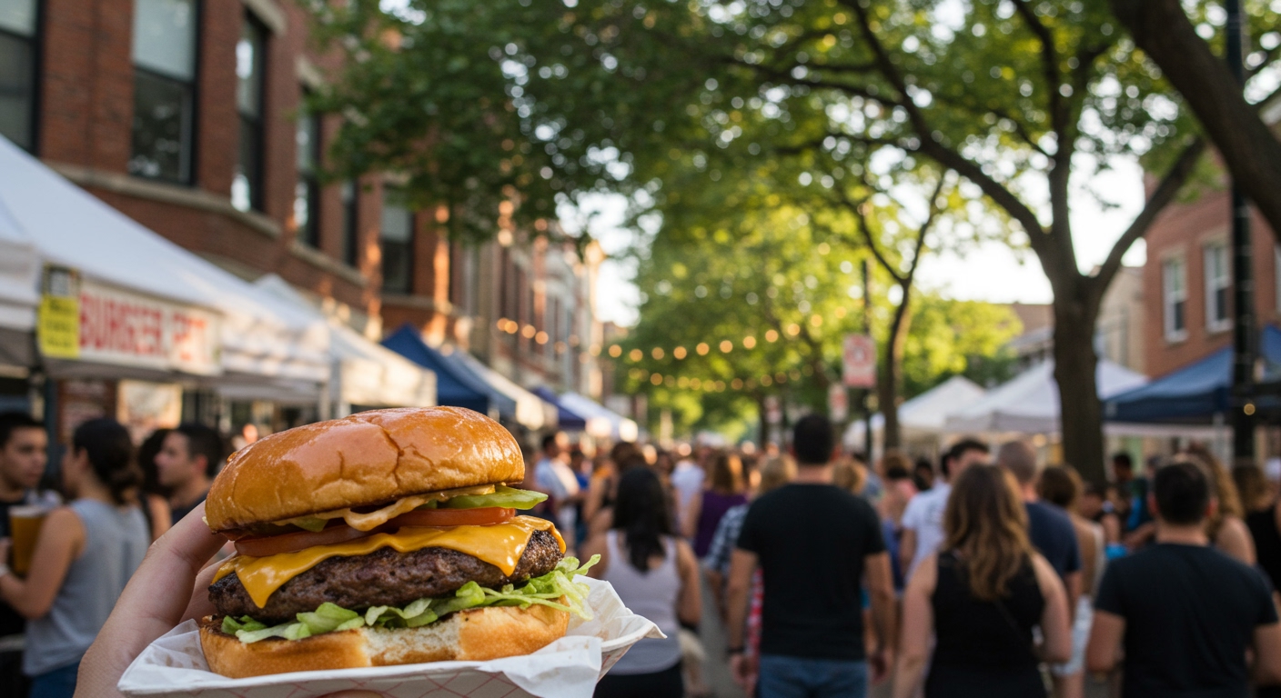 Chicago's Roscoe Village Announces Dates for 18th Annual Burger Fest, Featuring Top Local Eateries and Live Music