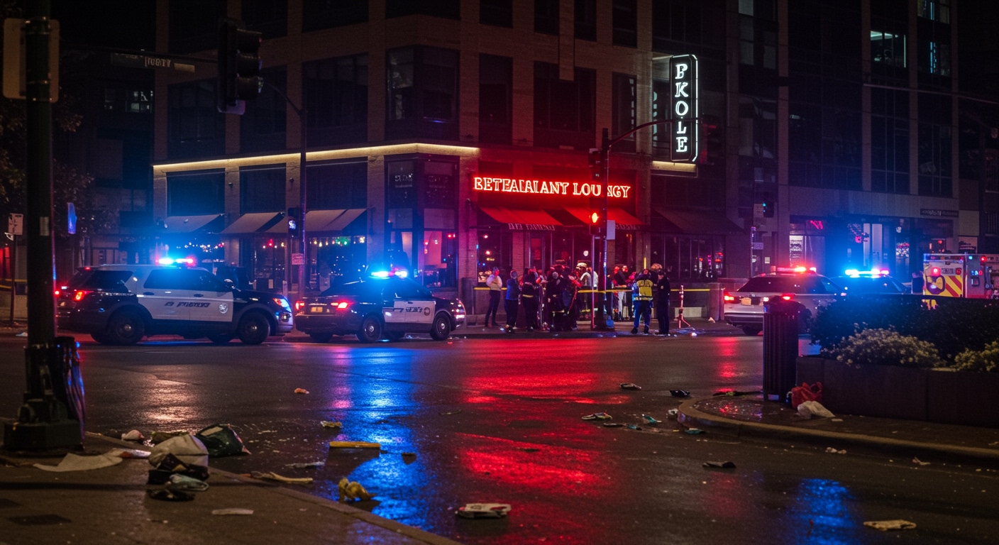 Four Dead, 14 Wounded in Chicago River North Drive By Shooting Outside Mello Buckzz Album Party