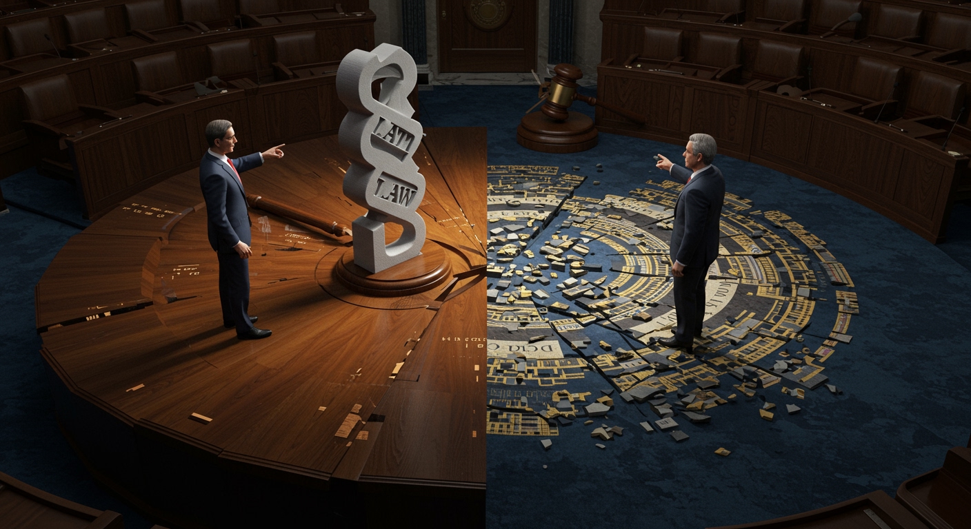 GOP Division Sinks Federal AI Preemption Effort in Trump Tax Bill