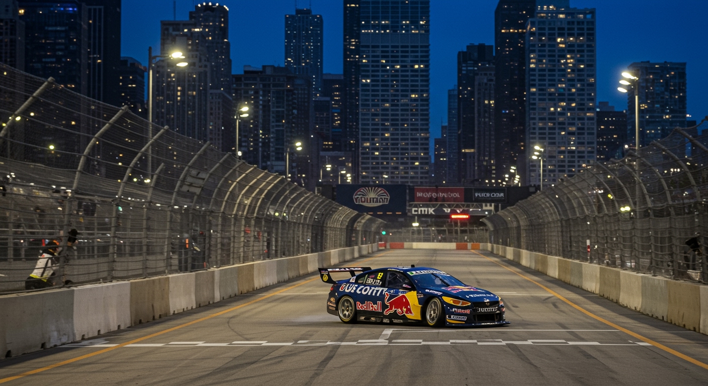 Shane van Gisbergen Triumphs in Dramatic Chicago Street Race Xfinity Thriller
