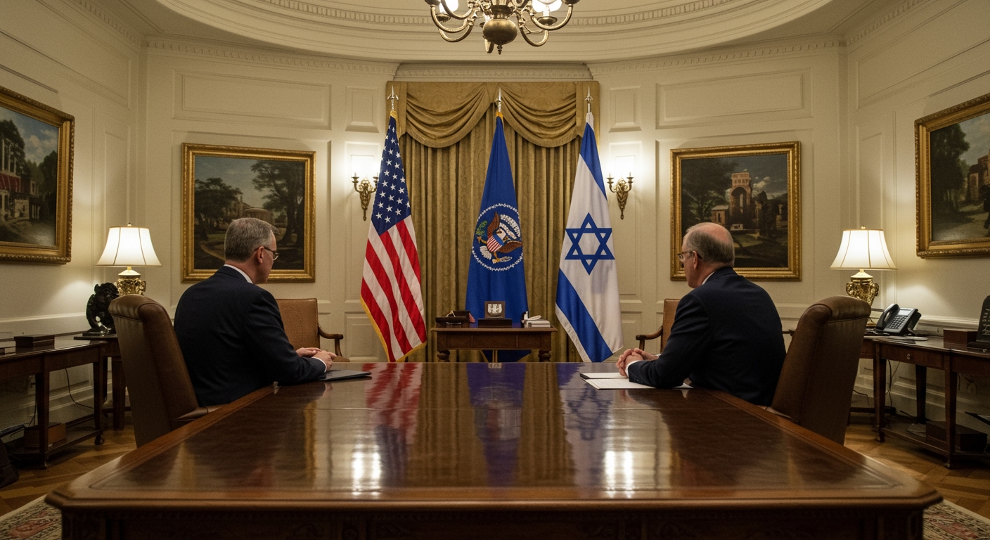 Trump Hosts Netanyahu Amid Reported 60 Day Gaza Truce Talks at White House