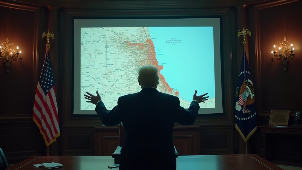 Trump Signals Federal Crime Crackdown on Chicago Amidst Declining Crime Data and Legal Challenges