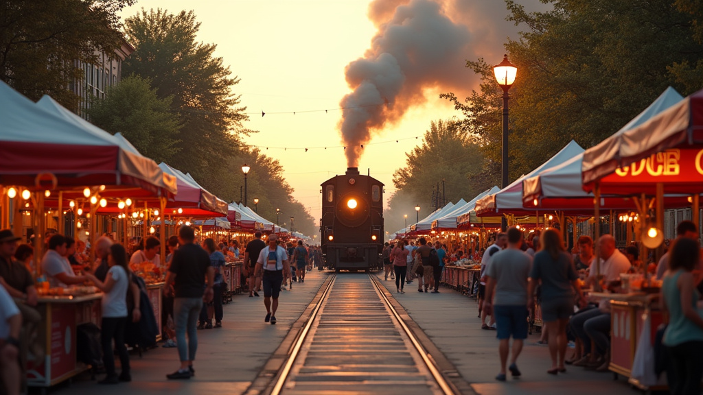 West Chicago Gears Up for a Dual Celebration: Food Festival and Train Saturdays on August 23rd