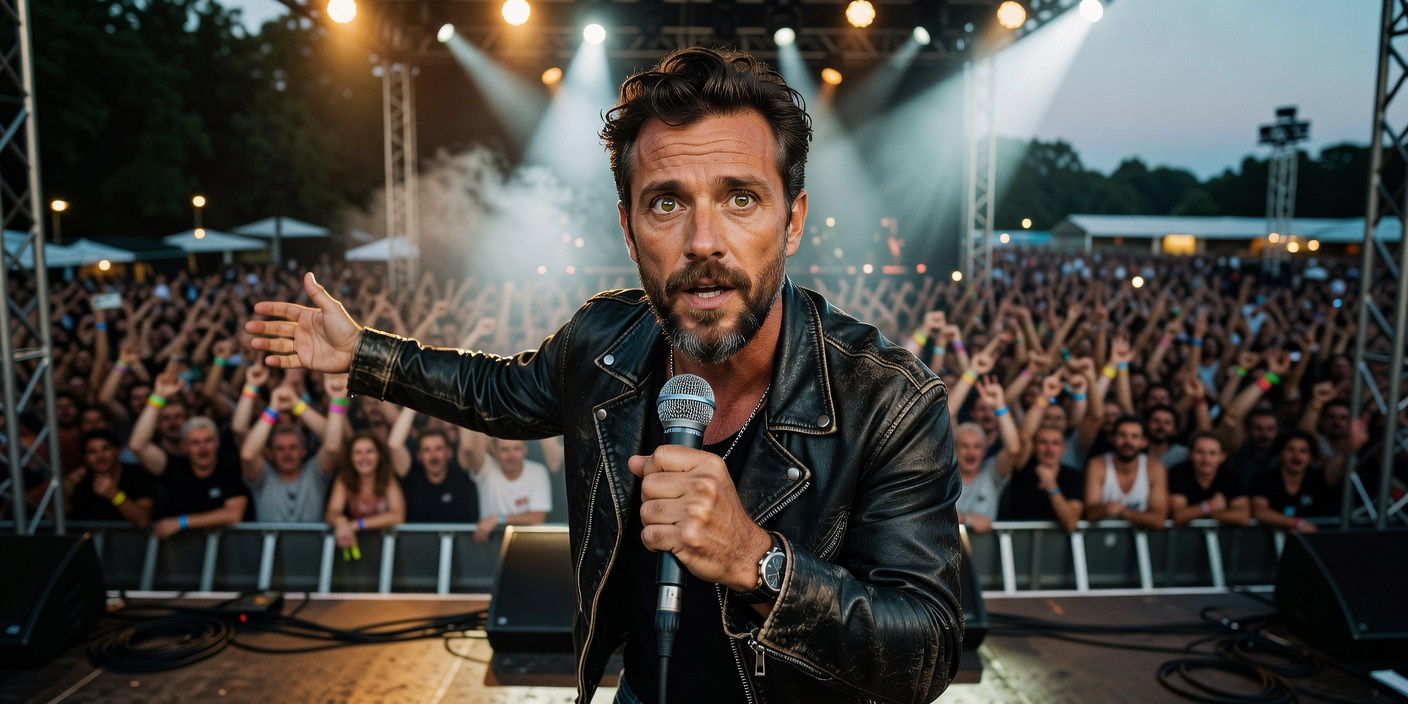 Fakemink performing as a headliner at the Palomosa Festival 2026.